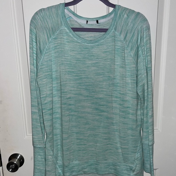 Women’s Champion Lightweight Green & White Sweatshirt - Picture 2 of 7